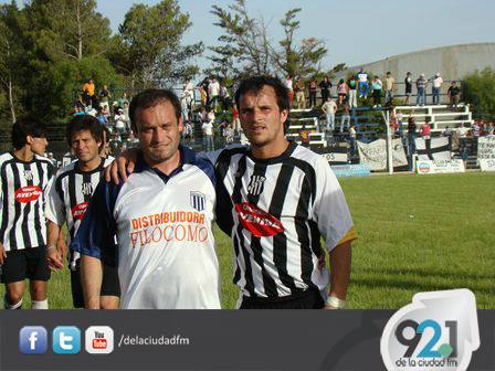 En la foto Guillermo Carbajo con un colega de PFBC